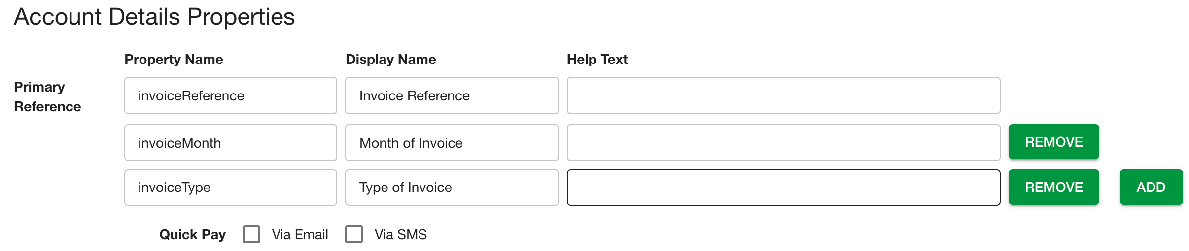 Add invoice type field