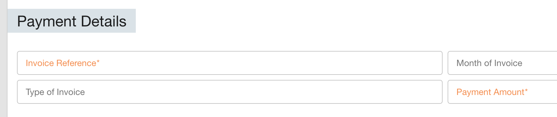 Invoice type field added